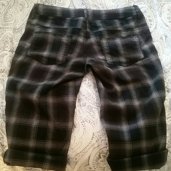 Ghosts & Angels Long Plaid Shorts - Picture 4 of 4